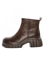 Ghete Dama din piele naturala 82620 COFFEE | ADVANCER