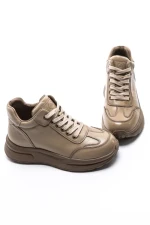 Ghete Dama din piele naturala 81168 APRICOT | ADVANCER