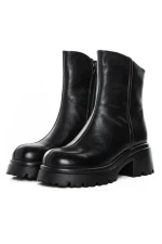 Ghete Dama din piele naturala 83125 BLACK | ADVANCER