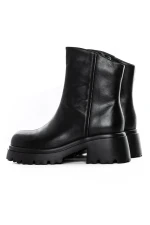 Ghete Dama din piele naturala 83125 BLACK | ADVANCER