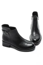 Ghete Dama din piele naturala 52131-35 BLACK | ADVANCER