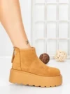 Ghete Dama cu Platforma 58WL19 YELLOW | MEI