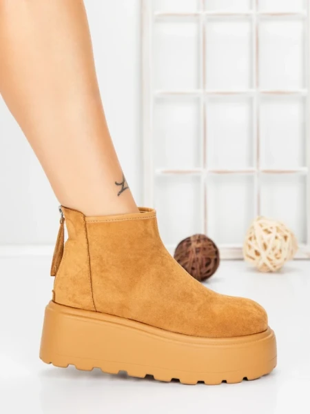 Ghete Dama cu Platforma 58WL19 YELLOW | MEI