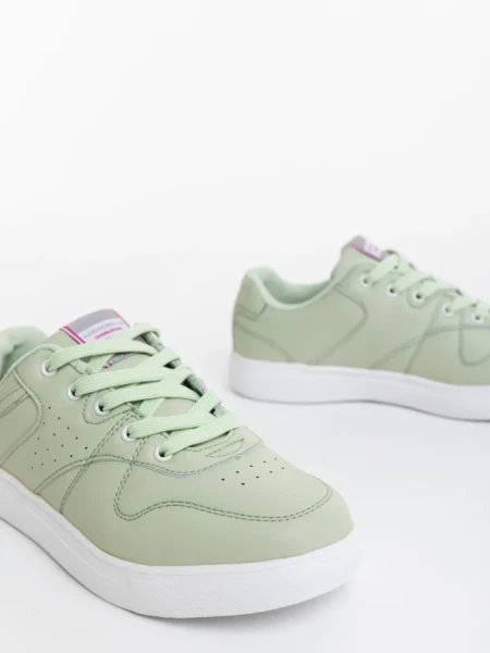 Pantofi sport dama verzi din piele ecologica Amelda