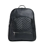 Rucsac dama negru din piele ecologica Kierra