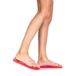 Papuci dama Vrima rosii