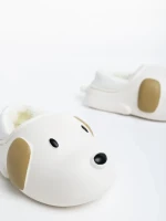 Papuci copii albi din polistiren Clef