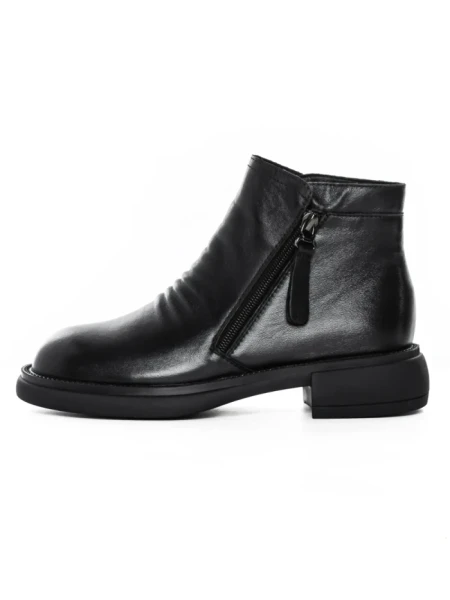 Ghete Dama din piele naturala 9A819 BLACK | ADVANCER