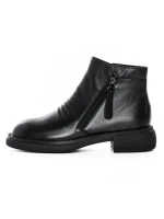 Ghete Dama din piele naturala 9A819 BLACK | ADVANCER