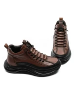 Ghete Barbati din piele naturala M668 BROWN | ADVANCER