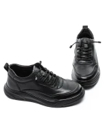 Ghete Barbati din piele naturala 919088-F BLACK | ADVANCER