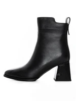Botine Dama cu toc gros K107-55-B81A Negru » MeiShop.Ro