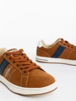 Pantofi sport barbati maro din piele ecologica Carmela