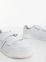 Pantofi sport dama albi din piele ecologica Evire