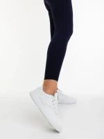 Pantofi sport dama albi din piele ecologica Amelda