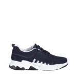 Pantofi sport dama albastri din material textil Linetta