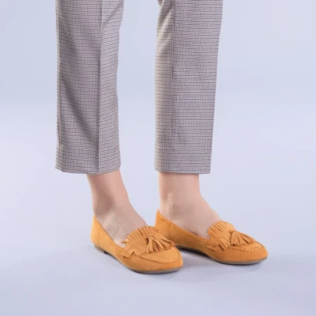 Mocasini dama Vicky camel