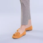 Mocasini dama Vicky camel