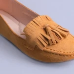 Mocasini dama Vicky camel