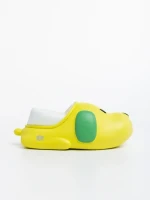 Papuci copii verzi din polistiren Clef