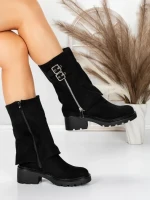 Ghete Dama Imblanite 5GS3 BLACK | MEI