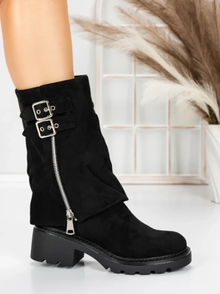 Ghete Dama Imblanite 5GS3 BLACK | MEI