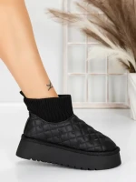 Ghete UG Dama 8733 BLACK | MEI