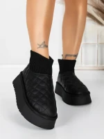 Ghete UG Dama 8733 BLACK | MEI