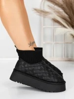 Ghete UG Dama 8733 BLACK | MEI