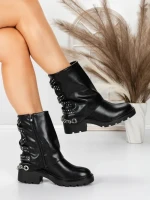 Ghete Dama Imblanite 5GS2 BLACK | MEI