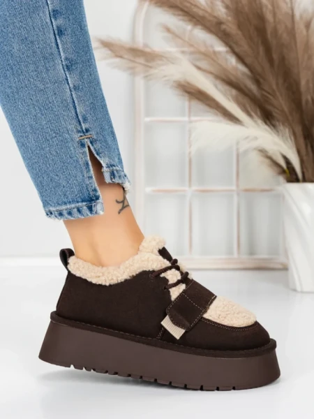 Ghete UG Dama 8750 BROWN | MEI