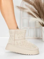 Ghete UG Dama 5WL106 BEIGE | MEI
