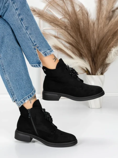 Ghete Dama Imblanite 5AH62 BLACK | MEI