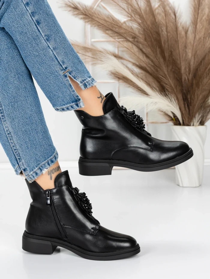 Ghete Dama Imblanite 5AH62 BLACK | MEI