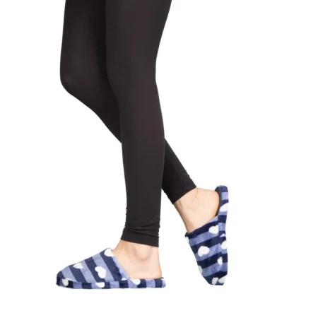 Papuci dama Seruna albastri