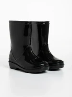 Cizme copii negre din cauciuc Siani