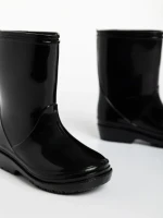 Cizme copii negre din cauciuc Siani