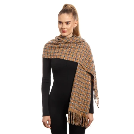 Fular dama Serola camel