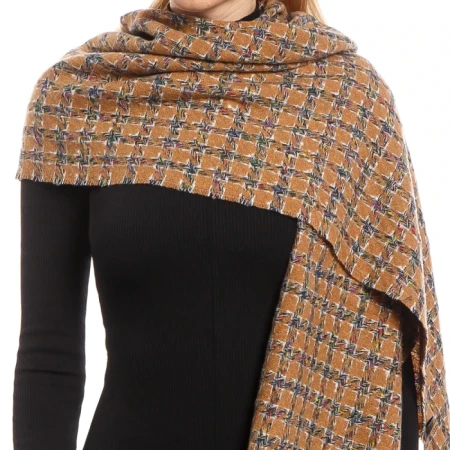 Fular dama Serola camel