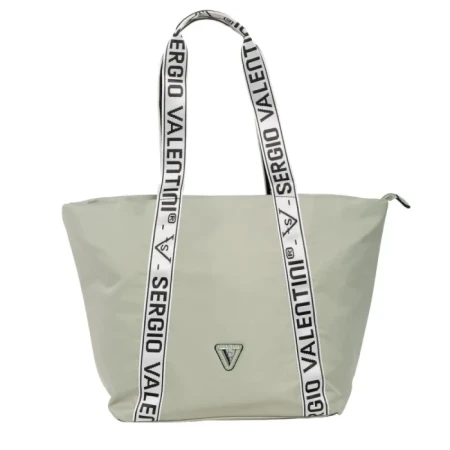 Geanta dama verde din material textil Anelise