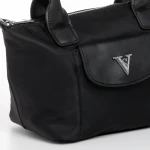 Geanta dama neagra din material textil Empedonika