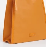 Geanta dama David Jones camel din piele ecologica Hadia