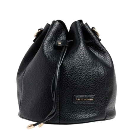 Geanta dama David Jones neagra din piele ecologica Aiza
