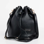 Geanta dama David Jones neagra din piele ecologica Aiza
