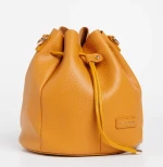 Geanta dama David Jones camel din piele ecologica Aiza