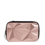Geanta cosmetice dama roz din acril Mirta