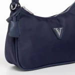 Geanta dama albastra din material textil Elfreda