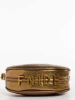 Geanta dama bronz din piele ecologica Aine
