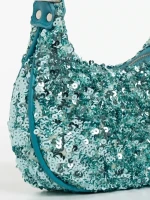 Geanta dama albastra din material textil Ayah