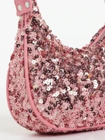 Geanta dama roz din material textil Ayah
